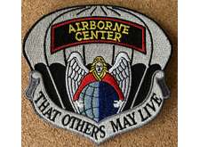 PATCH USAF  AIRBORNE CENTER  COULEUR